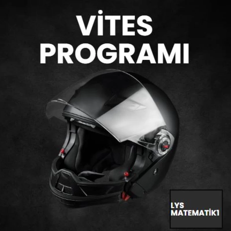 LYS MATEMATİK VİTES1 ÇÖZÜMLERİ (temmuz ödevi)